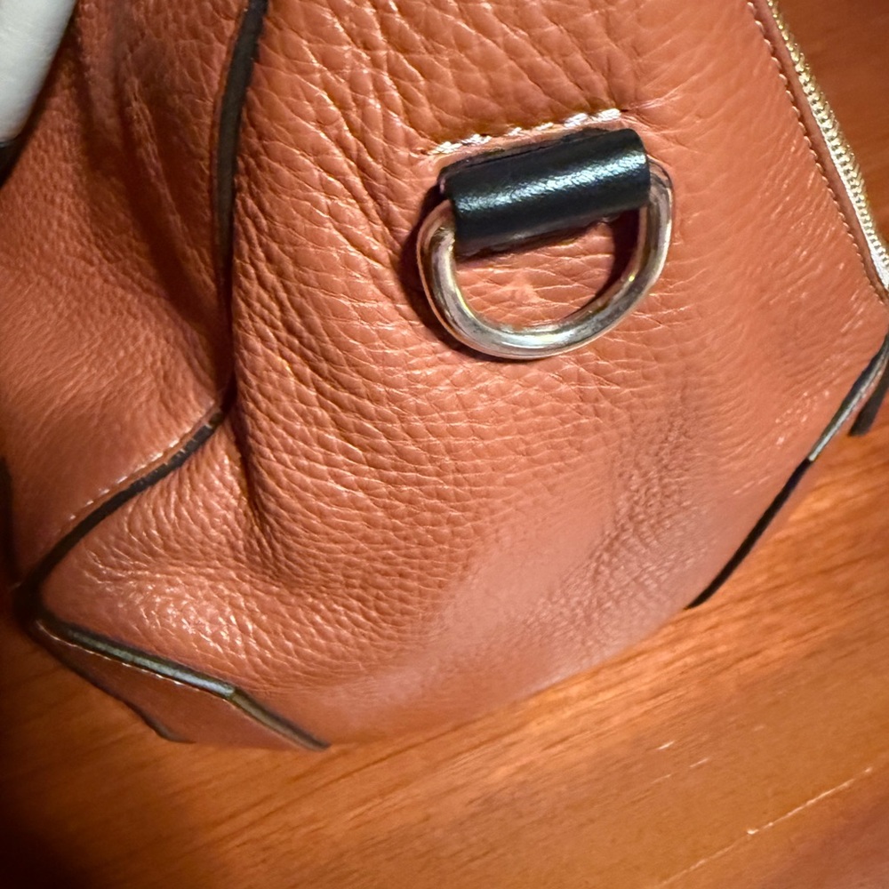 Furla Two-Tone Leather Satchel - Picture 14 of 14